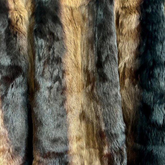 Elegant Vintage Polo Norte Rabbit Fur Coat - Full Length - Picture 6 of 10